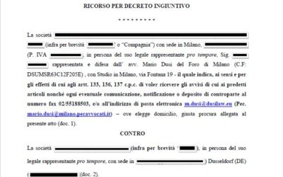LA VERIFICA DELLA GIURISDIZIONE ALL’ATTO DELL’EMISSIONE DI DECRETO INGIUNTIVO: REGOLAMENTI COMUNITARI, DIRITTO INTERNAZIONALE PRIVATO ITALIANO E NECESSITA’ DI RIFORMA